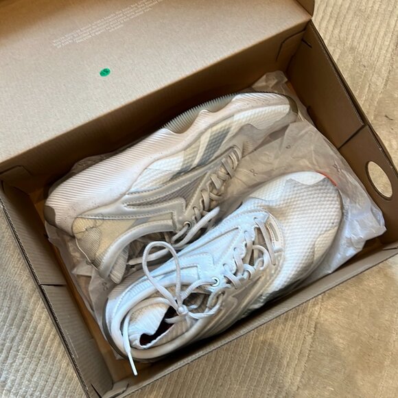 Reebok hiit chalk / orange cross training shoes - size 8 - Picture 4 of 6